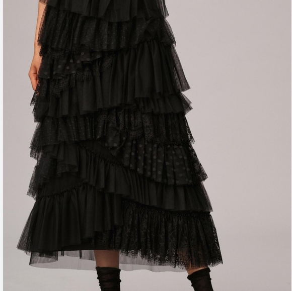 BNWT Anthropologie Holiday Skirt size small - Picture 10 of 11